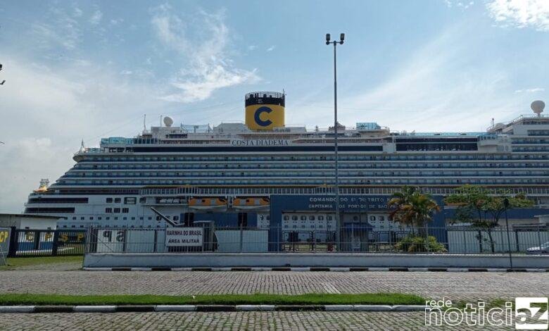 Seis passageiros são presos acusados de entrar em um cruzeiro com 30 Kg de drogas no Porto de Santos