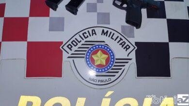 Dois homens foram presos, em Itupeva, por porte ilegal de arma de fogo