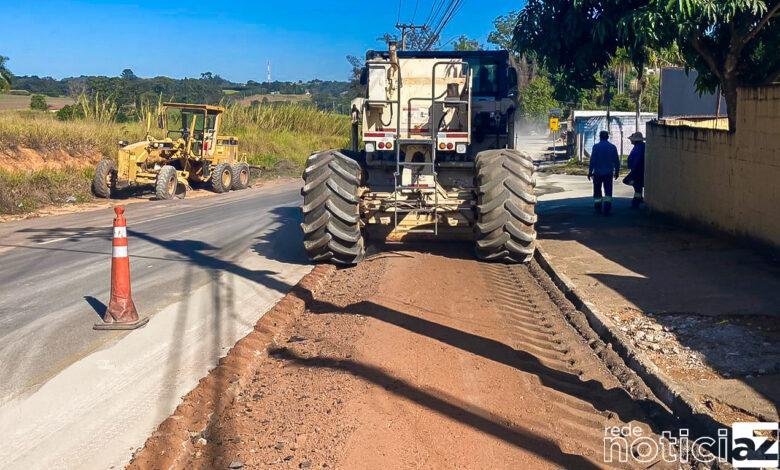 Itupeva inicia a pavimentação da Via Athenizia Vicentini Tonoli