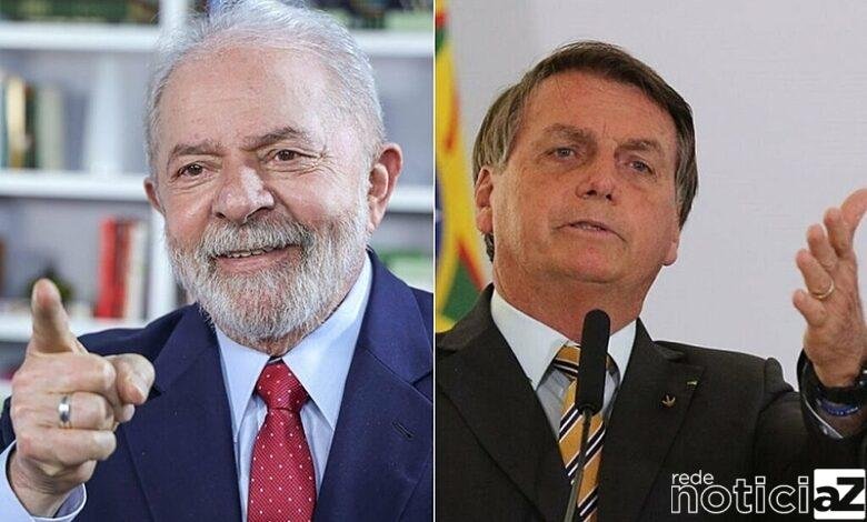 Lula garante larga vantagem sobre Bolsonaro nas eleições presidenciais, diz Datafolha