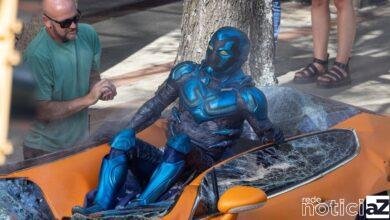 Traje do "Bezouro Azul" é revelado após inicio das filmagens