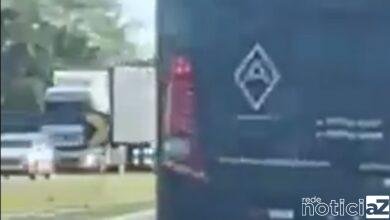 VÍDEO - Ônibus onde a dupla Conrado e Aleksandro estava em alta velocidade