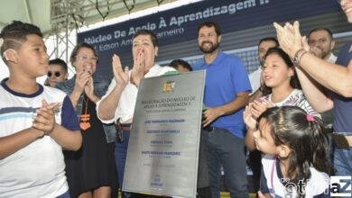A Prefeitura de Jundiaí inaugurou, neste sábado (30), o Núcleo de Apoio à Aprendizagem ‘Professor Edson Américo Carneiro’, no bairro Novo Horizonte.