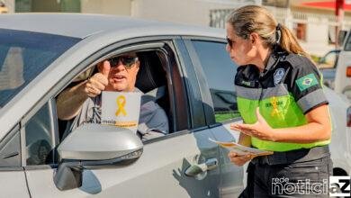 Itupeva promove o Maio Amarelo para reforçar os cuidados no trânsito