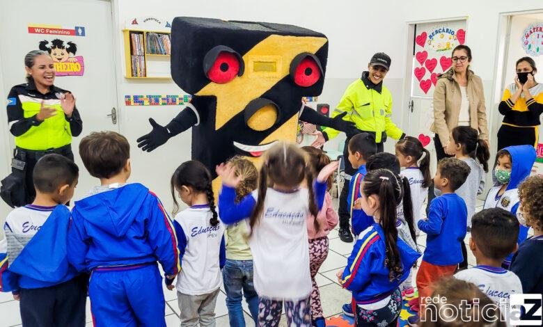 Creche de Itupeva é palco de ações educativas do Maio Amarelo