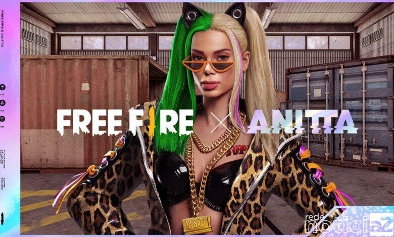 Anitta lancará música inédita dentro do jogo Free Fire