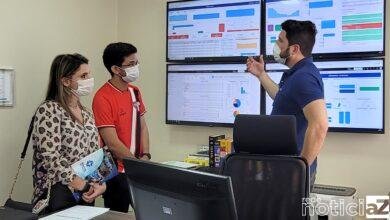 Hospital São Vicente recebe a visita do deputado federal Kim Kataguri