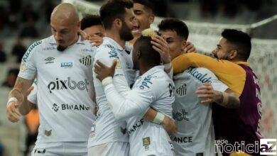 Santos empata contra o Athletico fora de casa