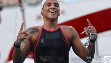 Ana Marcela Cunha garante o pentacampeonato mundial dos 25 Km de águas abertas
