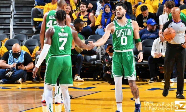 Celtics saem na frente do Warriors na final da NBA