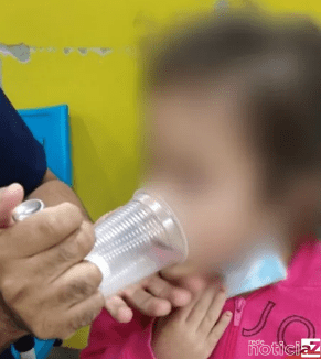 Prefeitura de Campo Limpo Paulista apura caso de criança usando copo plástico em inalador