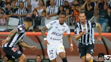 Santos reage contra o Atlético-MG, mas acumula seis partidas sem vitória