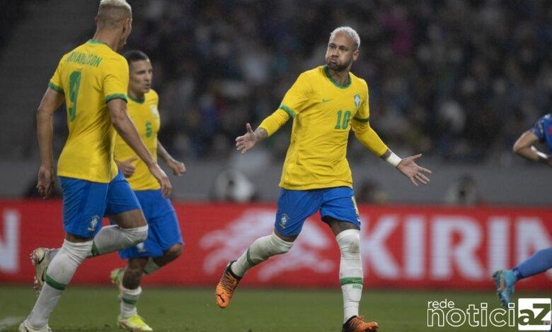 Brasil não joga bem, mas vence o Japão em amistoso