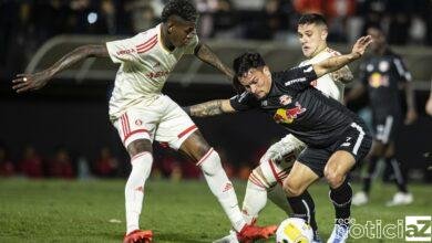 Bragantino perde para o Internacional em casa e se complica no Brasileirão