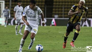 Santos joga mal e arranca empate contra o Táchira pela Sul-Americana