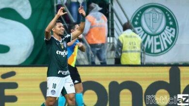 Palmeiras massacra o Botafogo e vira líder do Brasileirão