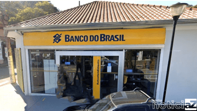 Quadrilha invade banco leva mais de R$ 300 mil