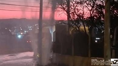 VÍDEO - Adutora se rompe e gera prejuízo no abastecimento de água em Jundiaí