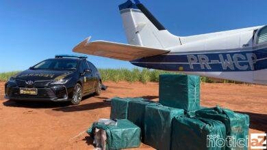 VÍDEO - Avião com meia tonelada de cocaína é interceptada