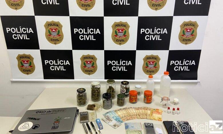 Dise de Jundiaí prende suspeito de comercializar drogas importadas nas redes sociais