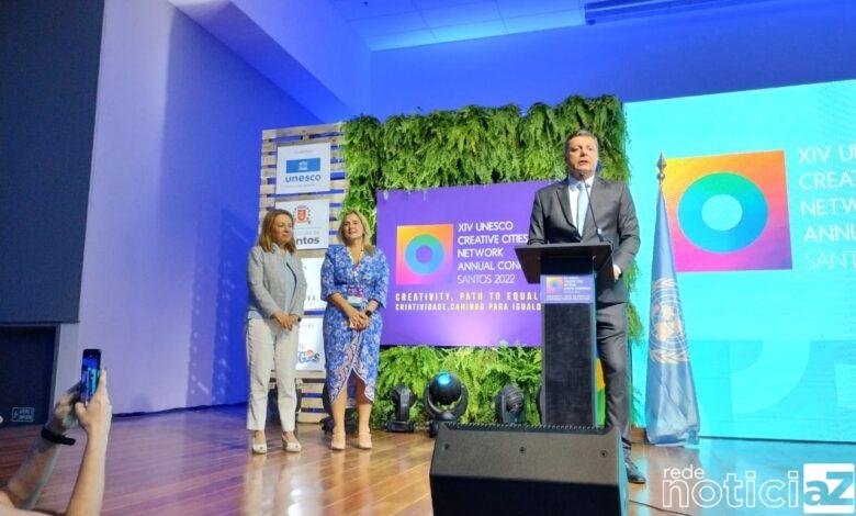 Autoridades participam do encerramento da 14ª Conferência Anual da Rede de Cidades Criativas da Unesco