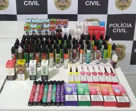 Homem é preso com grande quantidade de cigarros eletrônicos em Cabreúva