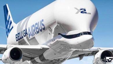 Conheça o avião Beluga que chegou ao Brasil pela primeira vez