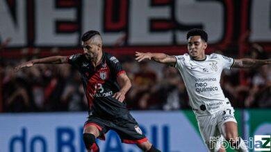 Corinthians perde para o Atlético-GO e sai em desvantagem na Copa do Brasil