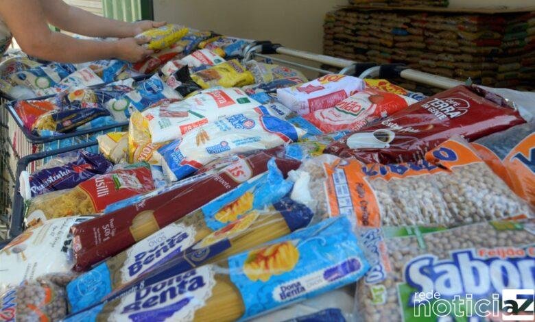 Festa Julina já arrecadou mais de 4 toneladas de alimentos para o Fundo Social
