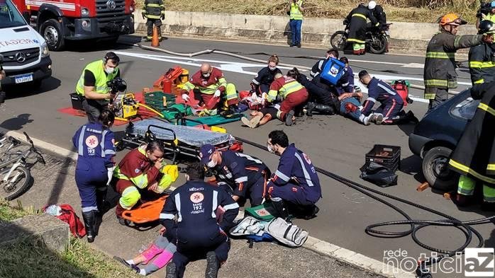 SAMU participa de simulado envolvendo 15 vítimas próximo a Jundiaí