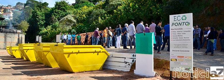 Ecoponto de Várzea Paulista é referência para o descarte do lixo