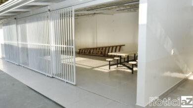 UBS Guanabara: espaço para atividades coletivas recebe os últimos ajustes