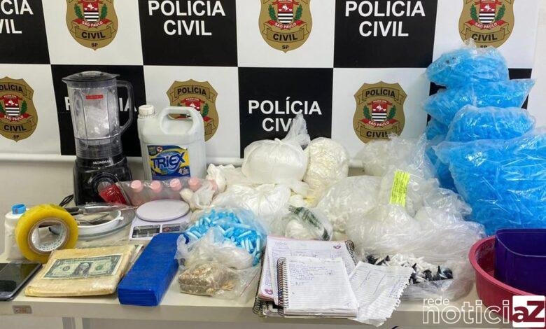 DISE de Jundiaí apreende 8 Kg de drogas e mulher é presa
