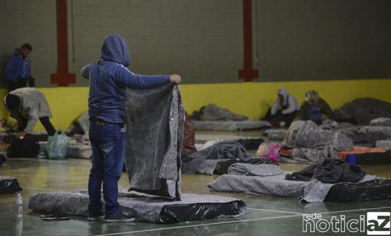 Operação Noites Frias totaliza mais de 400 acolhimentos durante o fim de semana de temperaturas baixas