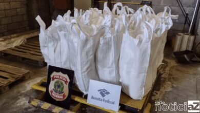 Polícia e Receita Federal encontram mais de 600 Kg de cocaína em carga de café