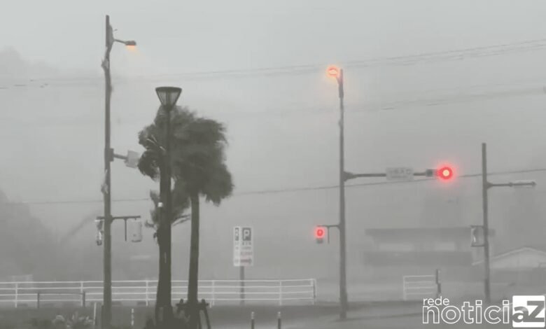 Vídeo: Tufão Nanmadol atinge o sudoeste do Japão