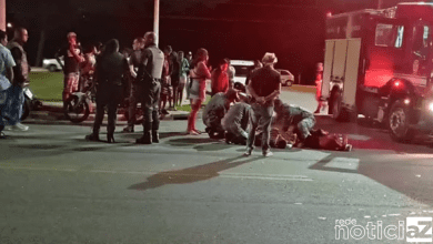 Motociclista sofre acidente em estrada de Jundiaí