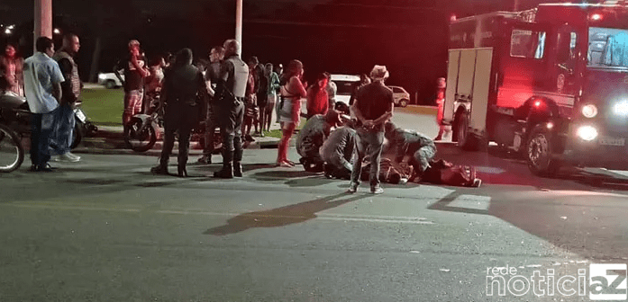 Motociclista sofre acidente em estrada de Jundiaí