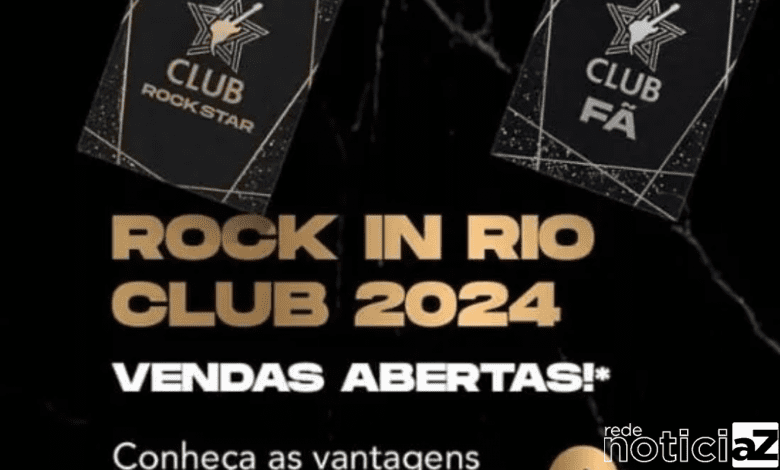 Cartões do Rock in Rio 2024