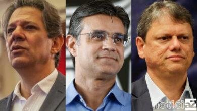 Haddad lidera intenções de voto para o Governo de SP, aponta IPEC