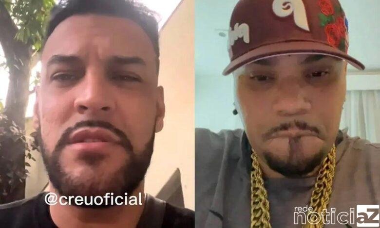 MC Créu faz boletim de ocorrência contra Naldo após ameaças