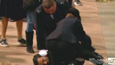 Homem é detido por tentar aproximar-se da urna da rainha Elizabeth II