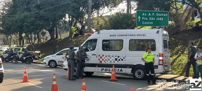 Bloqueios educativos de trânsito são realizados em Jundiaí