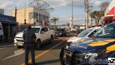 Operação integrada no trânsito é feita em Louveira