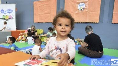 Biblioteca traz leitura e contação de história