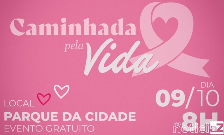 "Caminhada pela Vida" em Jundiaí foca em atividades físicas e alimentação saudável para a prevenção ao câncer de mama