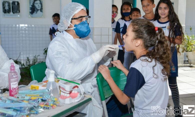 Ações preventivas de saúde bucal atingem mais de 15 mil estudantes
