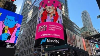 O funk dita a arte em plena Times Square de Nova York