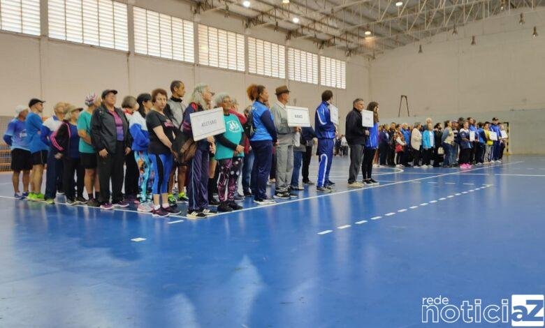 Jogos 60+ dão o pontapé inicial para a Semana do Idoso de Jundiaí