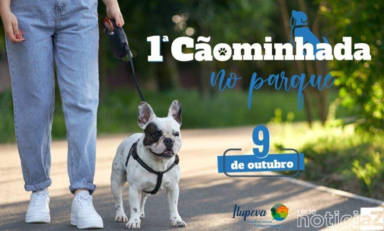 1ª Cãominhada de Itupeva será realizada no Parque da Cidade no dia 9 de outubro